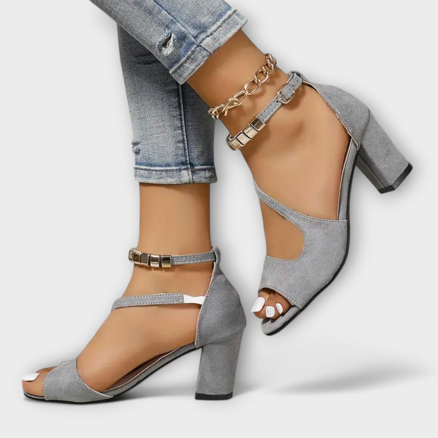 Silvana- Tacones altos ortopédicos para mujeres en verano