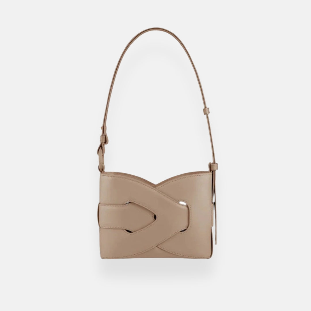 Tania-  Bolso bandolera de diseño entrelazado