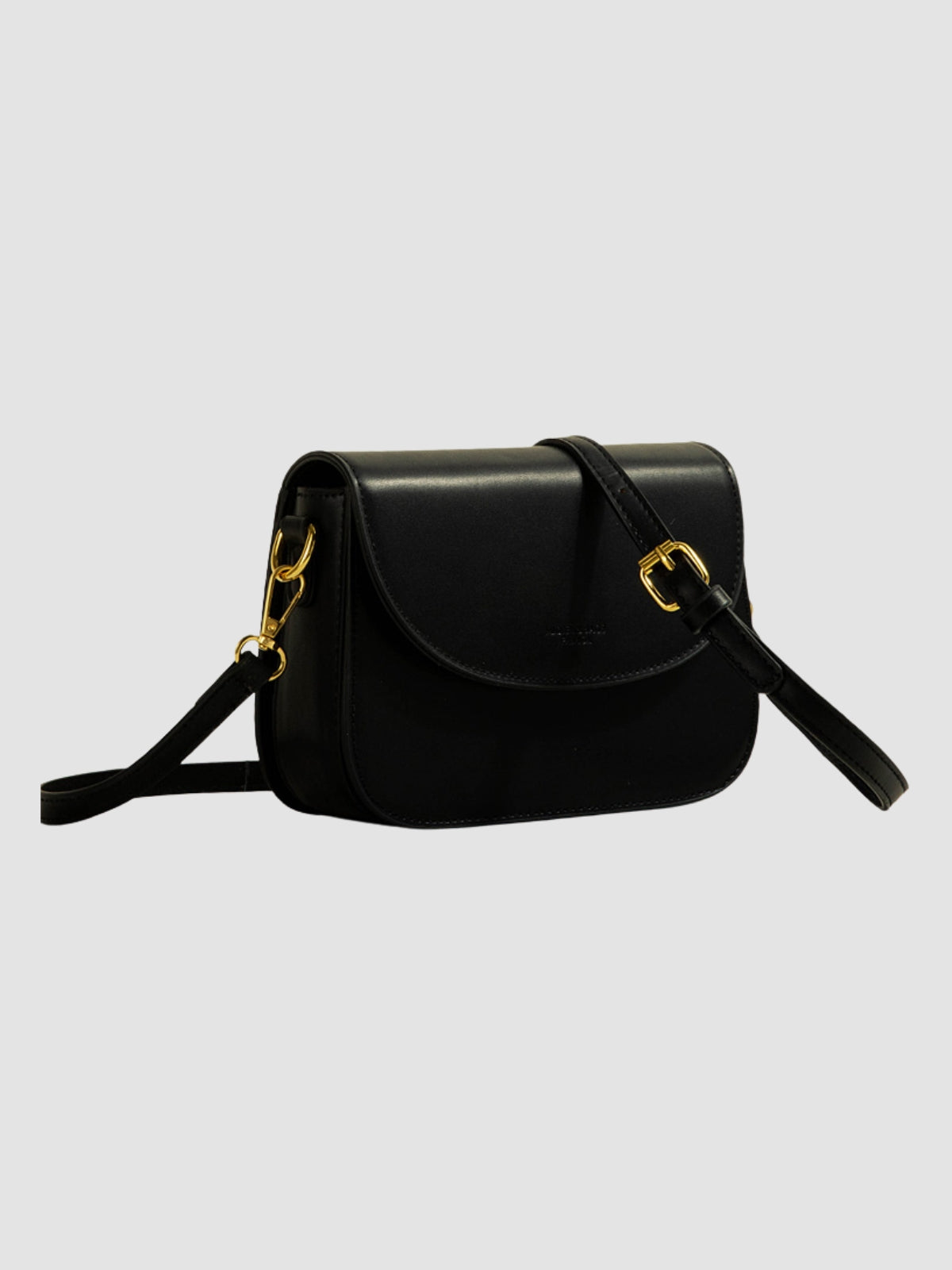 Antonella- Bolso bandolera cuadrado texturizado de estilo retro sencillo