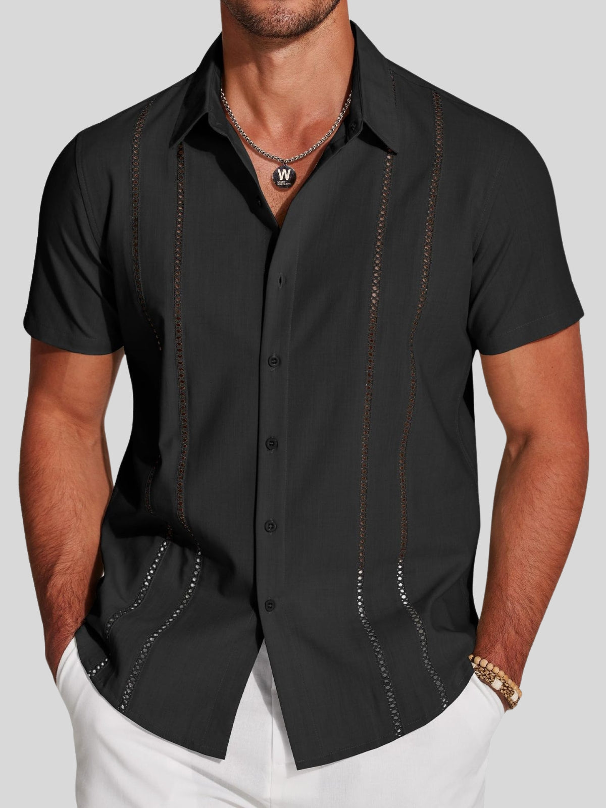 Manuel- Camisa corta con botones