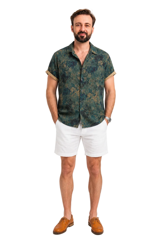 Alex- Camisa Estampada Hombre