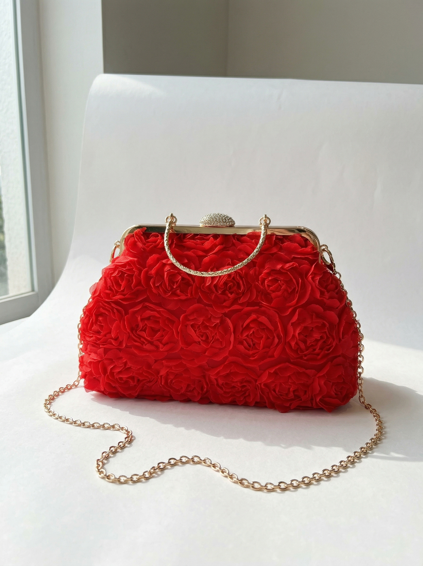 Flora- Bolso de mano elegante