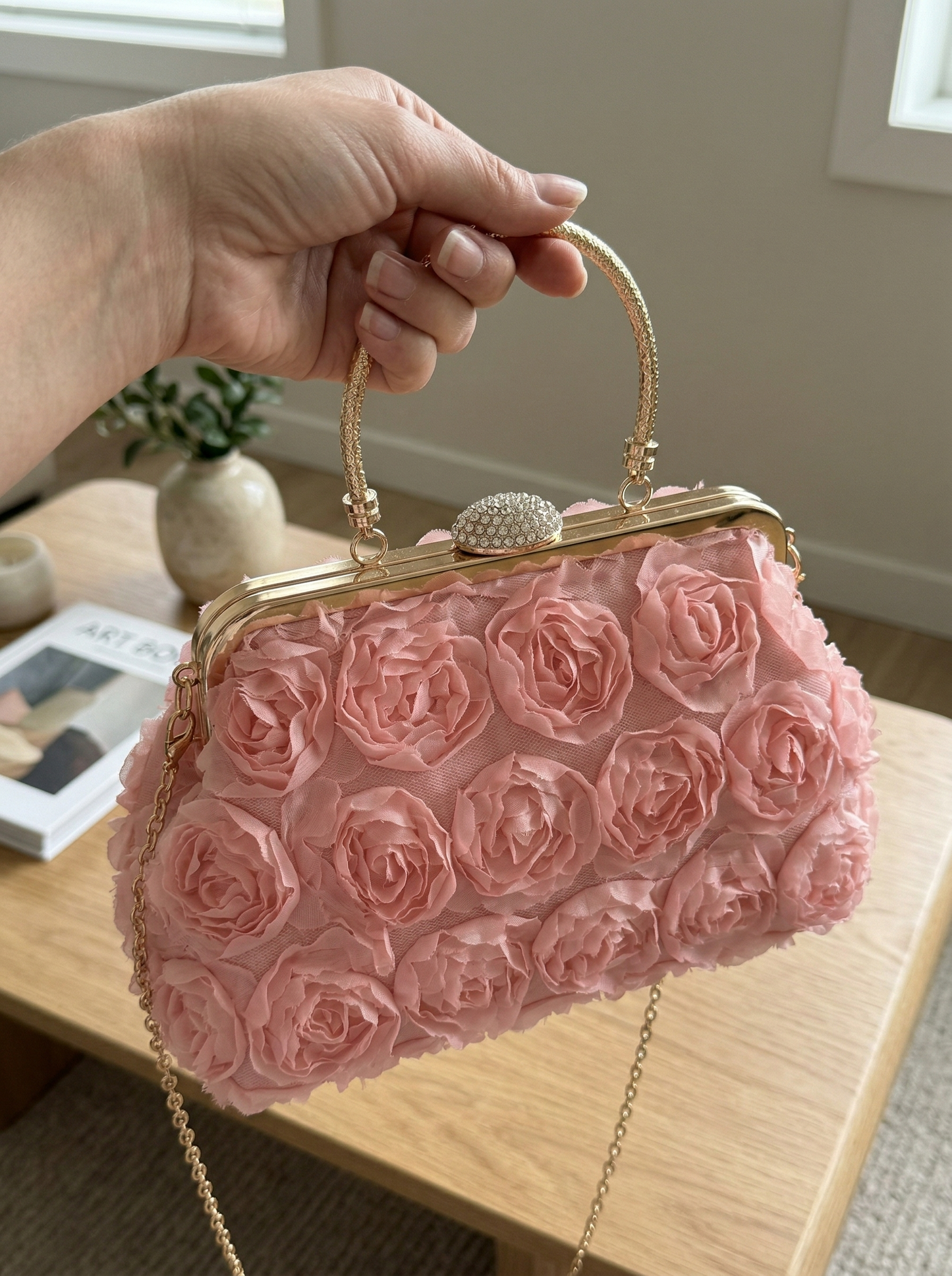Flora- Bolso de mano elegante
