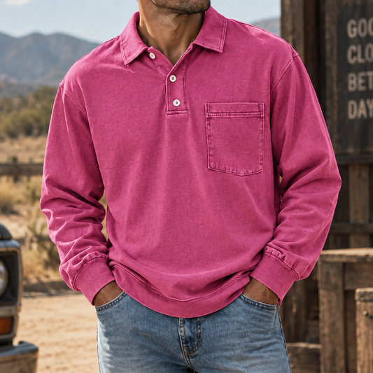 Carlos- Polo de manga larga