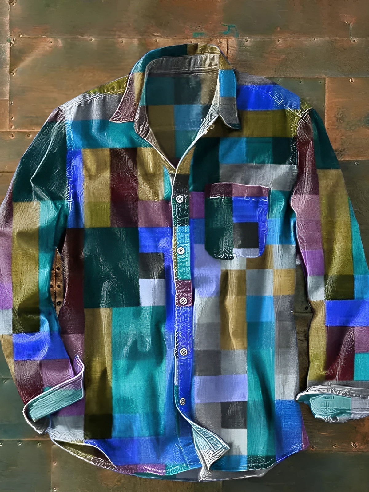 Rafael- Camisa de cuadros premium