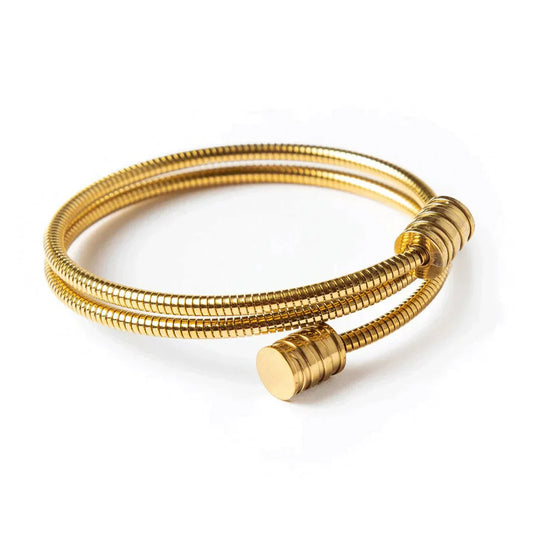 Amanda | Pulsera espiral triple