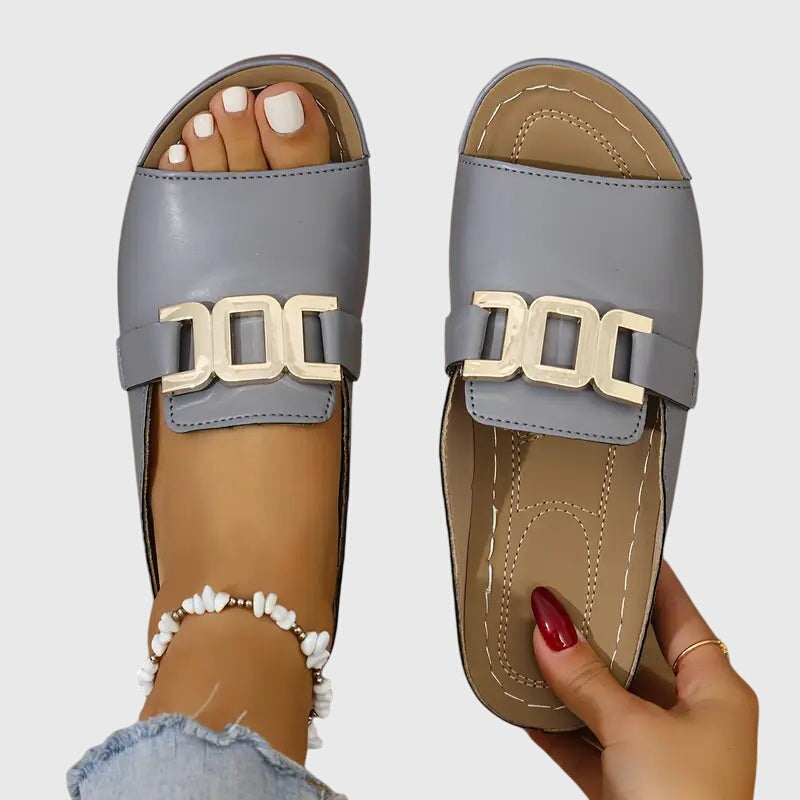 Catherine- Sandalias cómodas con hebilla