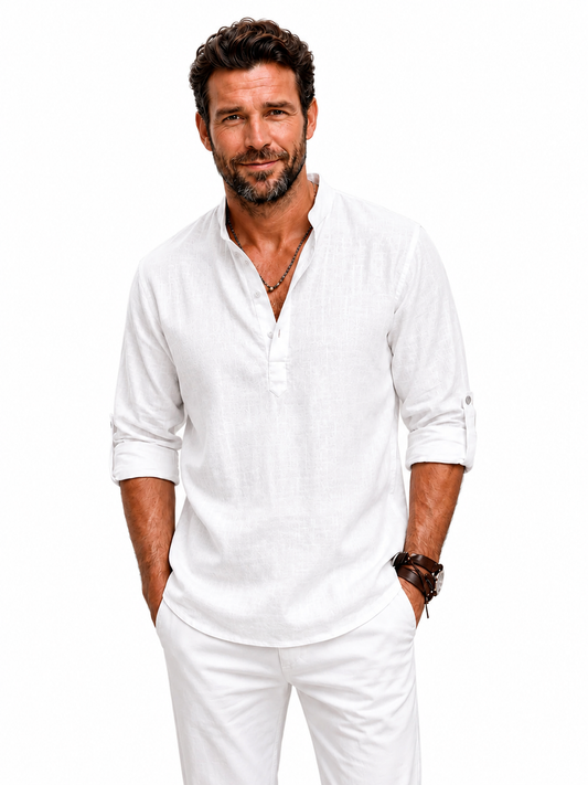 Marco-  Camisa de corte moderno y elegancia natural