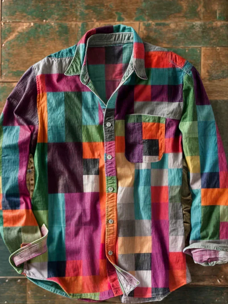 Rafael- Camisa de cuadros premium