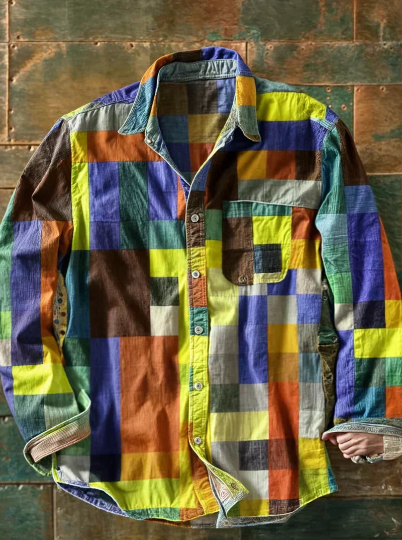 Rafael- Camisa de cuadros premium