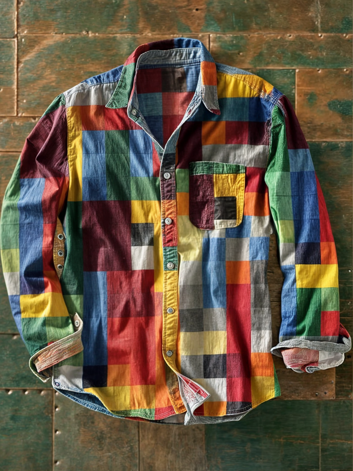 Rafael- Camisa de cuadros premium