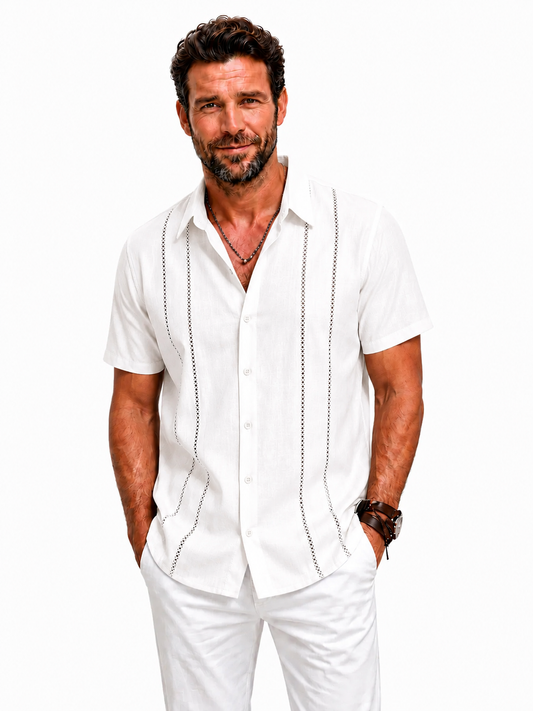 Manuel- Camisa corta con botones