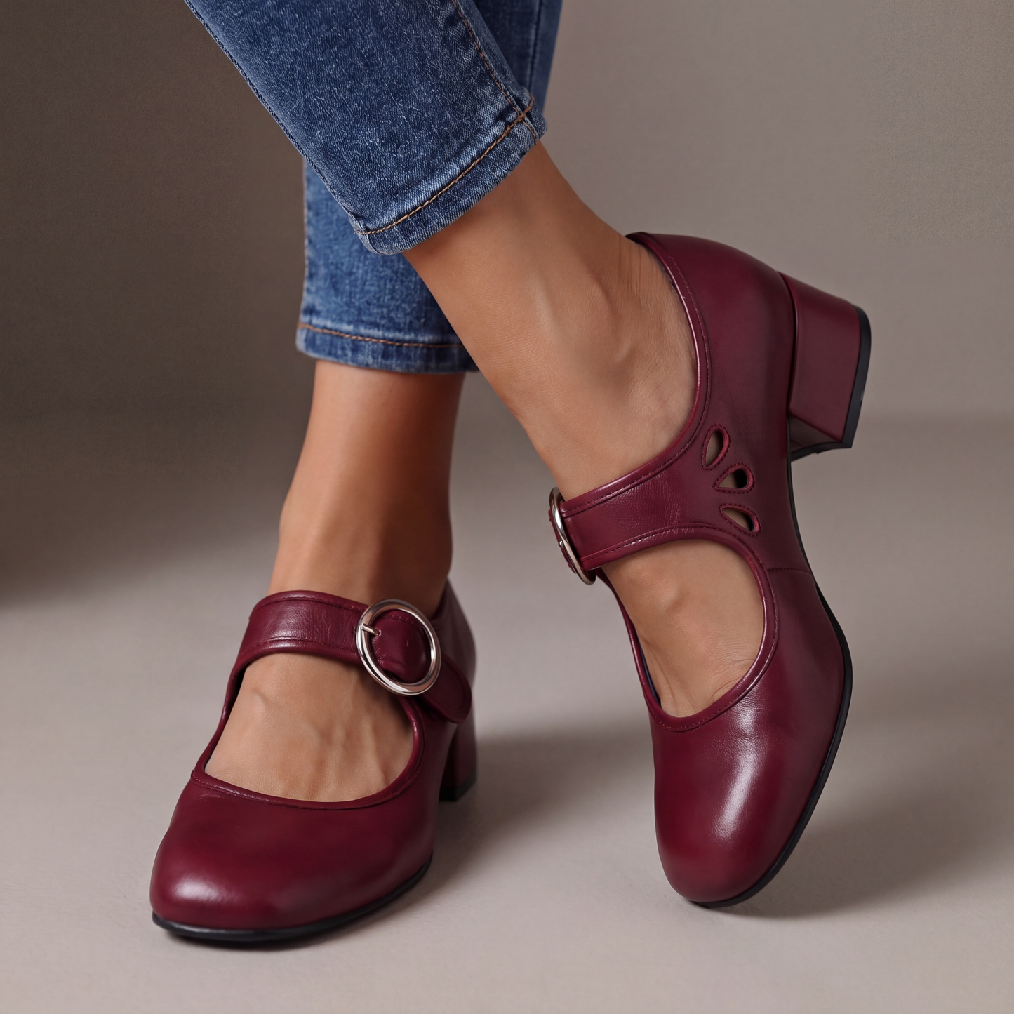 Josephine | Sandalias Cómodas de Cuero