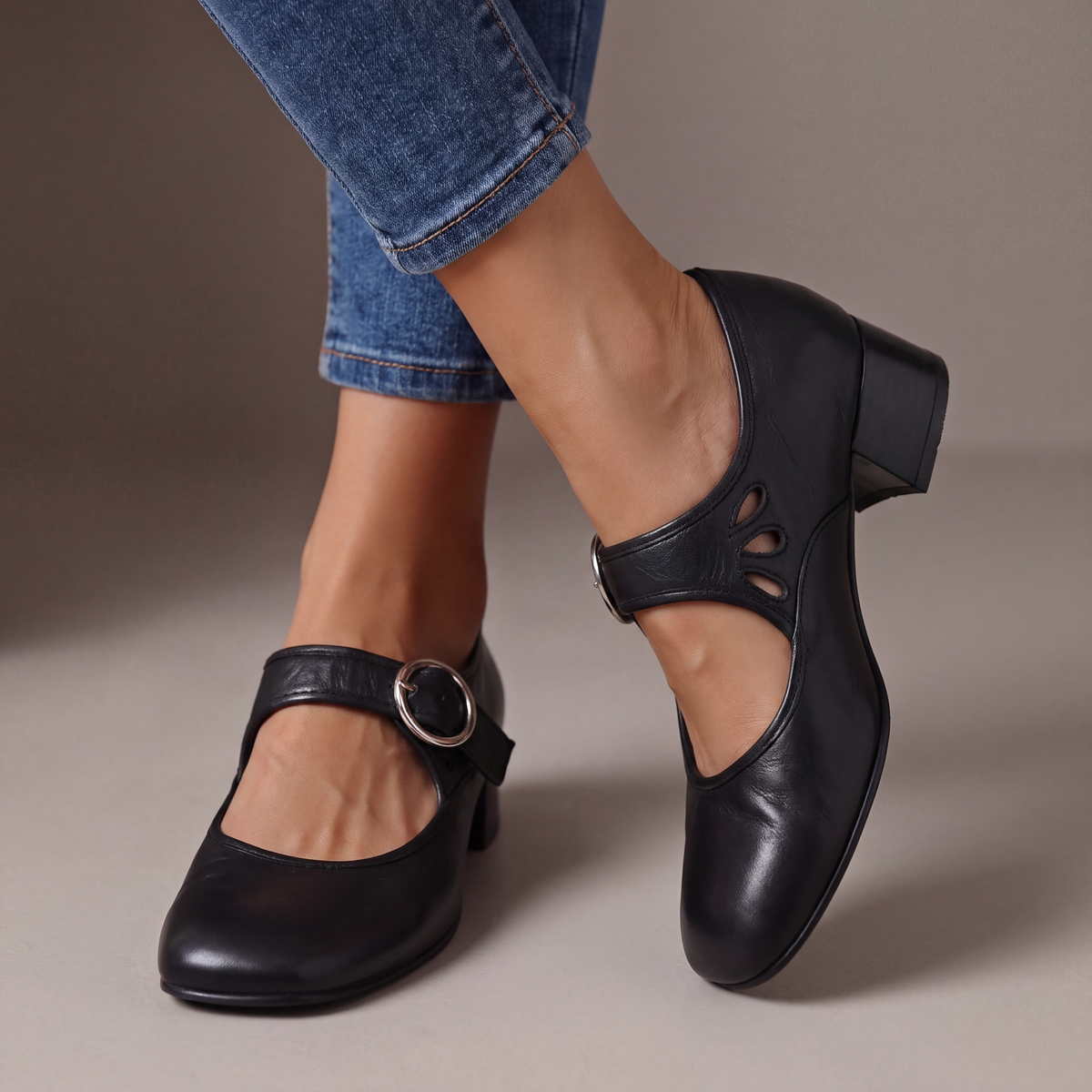 Josephine | Sandalias Cómodas de Cuero