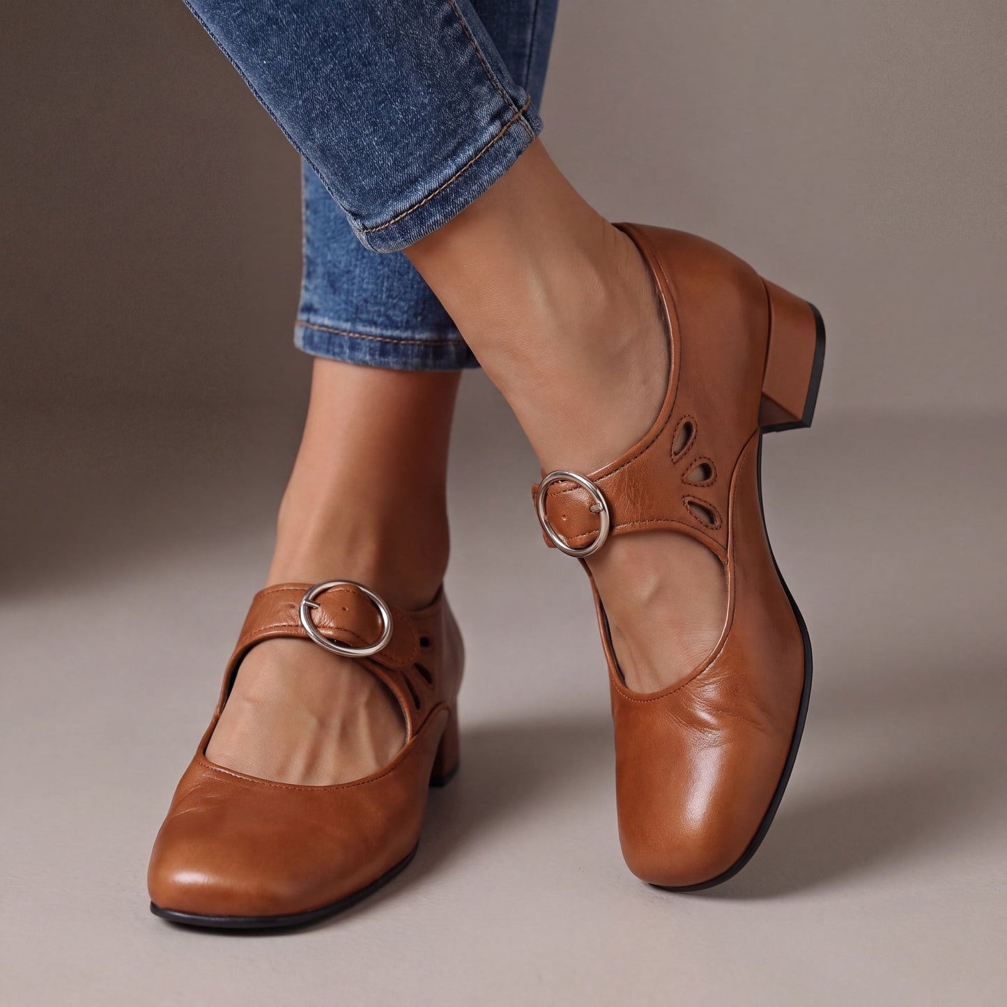 Josephine | Sandalias Cómodas de Cuero